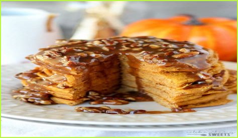 Pumpkin Pancakes - Celebrating Sweets