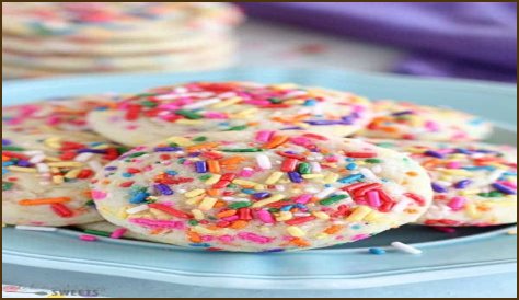 Sprinkle Cookies - Celebrating Sweets